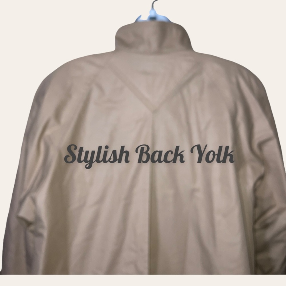 London Fog Trench Coat Beige Size 10 Regular - Picture 6 of 16